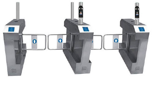 雙通道人臉識別擺閘